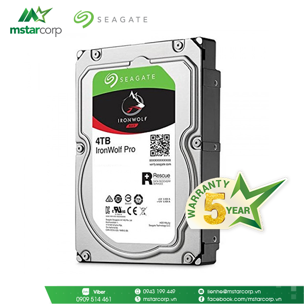 HDD Seagate IronWolf Pro 4TB - ST4000NE001