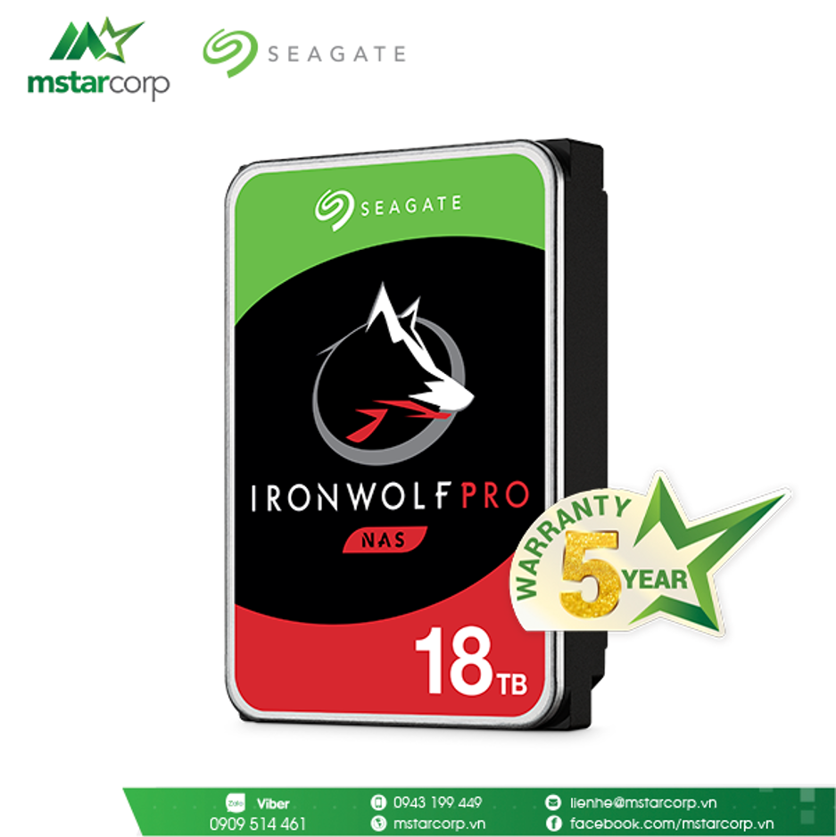 HDD Seagate IronWolf Pro 18TB
