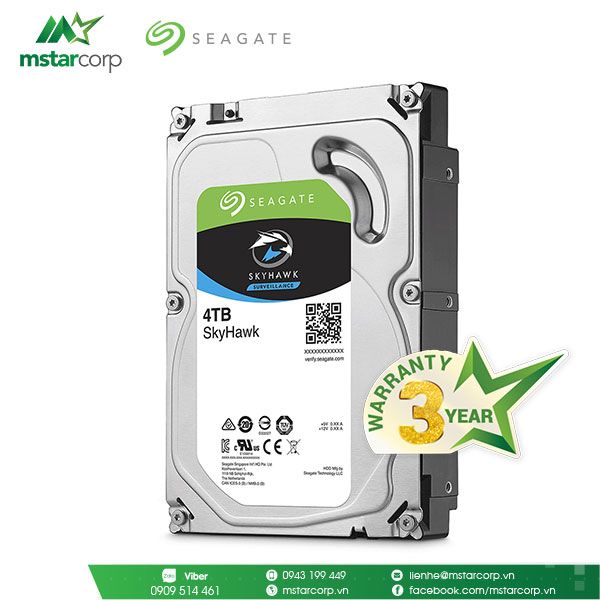 HDD Seagate SkyHawk 4TB - ST4000VX007