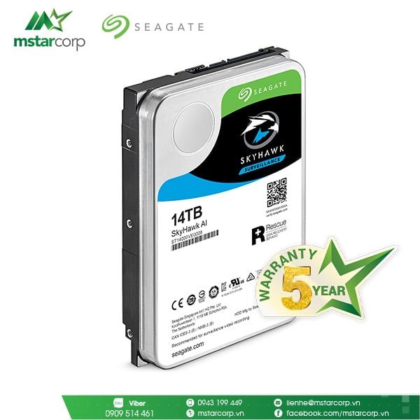 HDD Seagate SkyHawk AI 14TB – ST140000VE0008