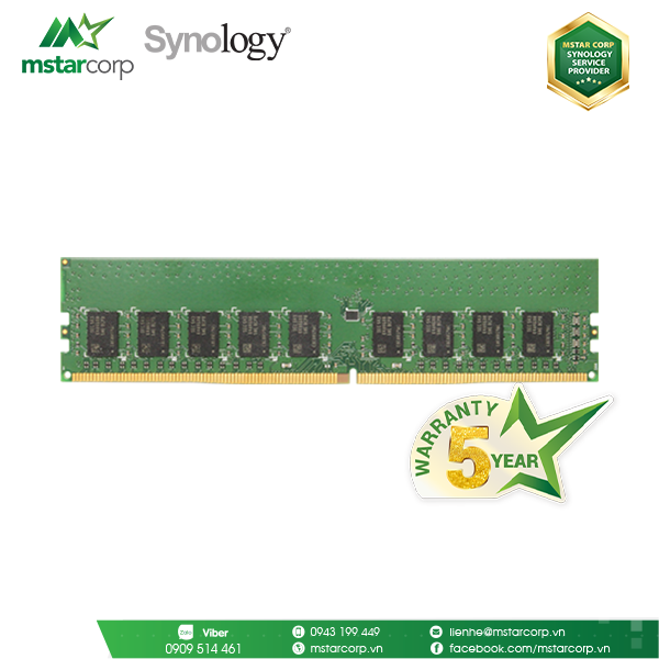 Module RAM Synology D4EC-2400-16G