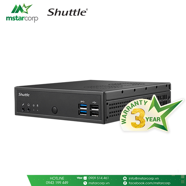 Máy tính mini Shuttle XPC Slim DH02U7 - i7 7500U
