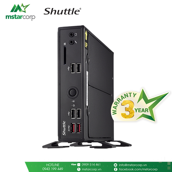 Máy tính Shuttle XPC Slim Fanless DS10U- 4205U