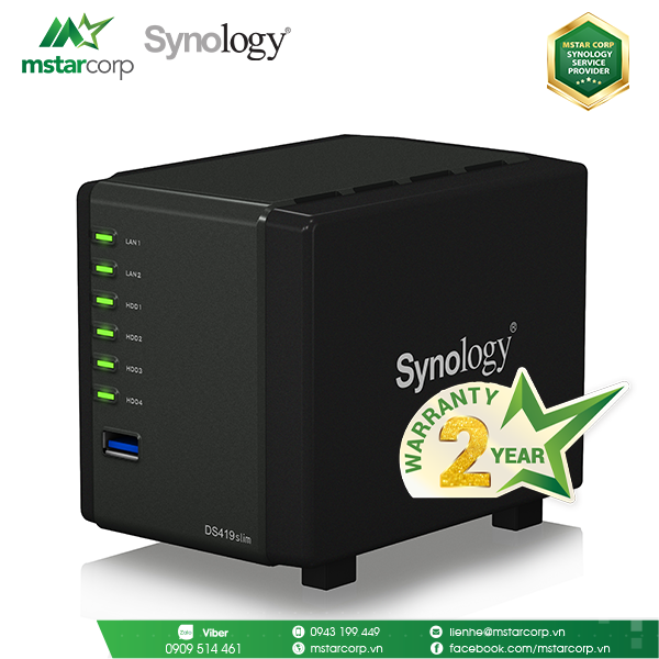 NAS Synology DS419slim