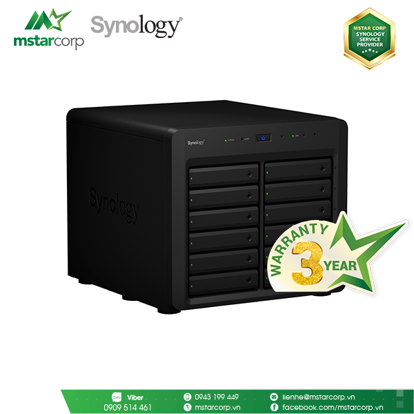Thiết bị mở rộng NAS Synology - DX1215