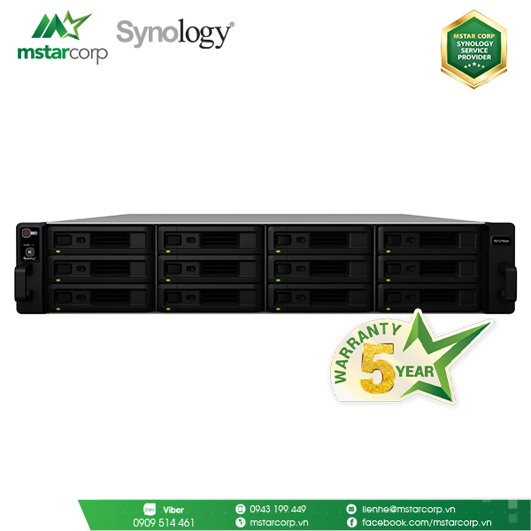 Thiết bị mở rộng NAS Synology - RX1216sas