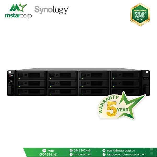 Thiết bị mở rộng NAS Synology - RX1217RP