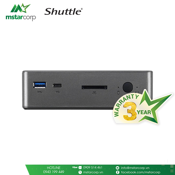  Máy tính mini Shuttle XPC nano NC03U7-i7 7500U 