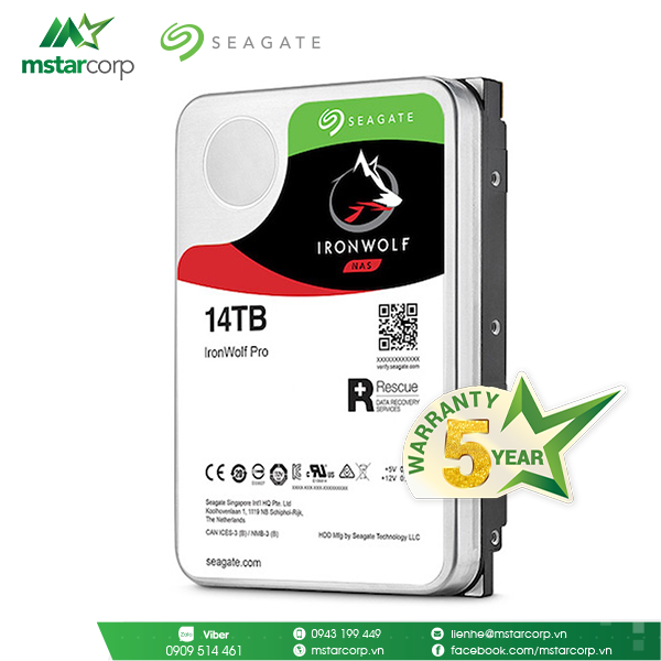 HDD Seagate IronWolf Pro 14TB - ST14000NE0008