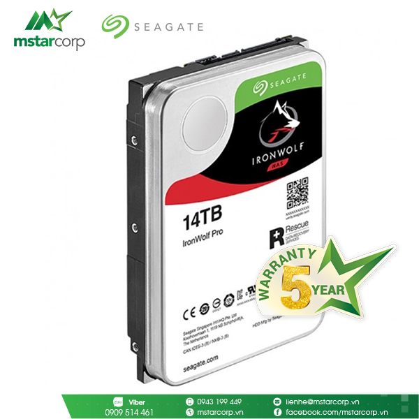 HDD Seagate IronWolf Pro 14TB - ST14000NE0008
