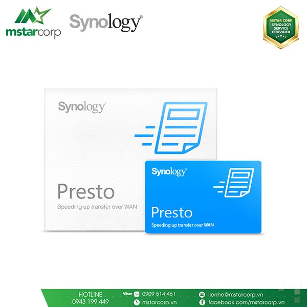License Synology Presto File Server