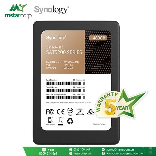 SSD Synology SAT5200-480G
