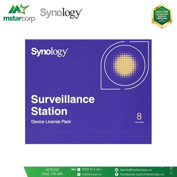 License Synology Surveillance Station pack 8