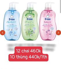 1 Chai Trong veo - sữa Tắm Dnee