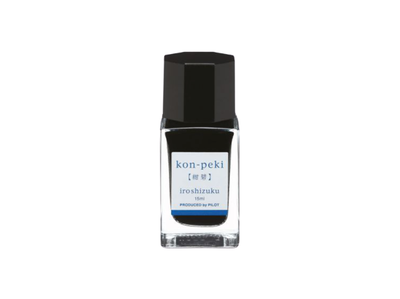  Mực Pilot Iroshizuku- Kon-Peki - Màu Xanh Biển Sẫm 