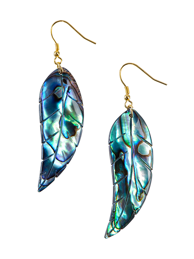 Mermaid - Bông Tai Ngọc Trai Cao Cấp - Chiếc Lá BSJ.MG008 - Bạc 950