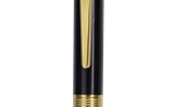  Champion Wave - Bút Bi Sừng Đen Châu Phi - Mạ Titanium Gold 