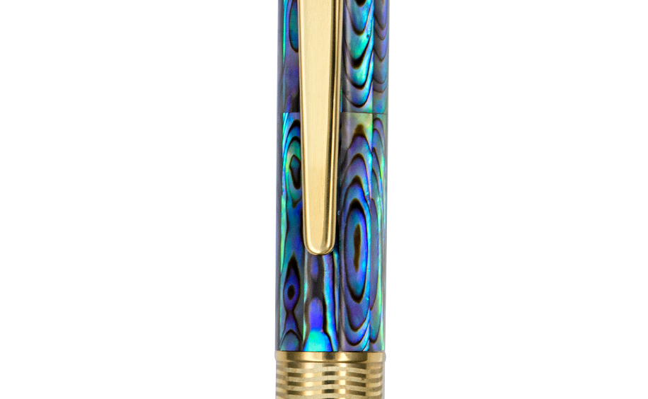  Champion Wave - Bút Bi Bào Ngư New Zealand - Mạ Titanium Gold 