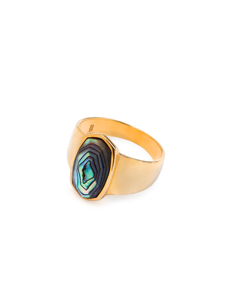 Mermaid - Nhẫn Nữ BSJ1 - Bạc Mạ Vàng 24K