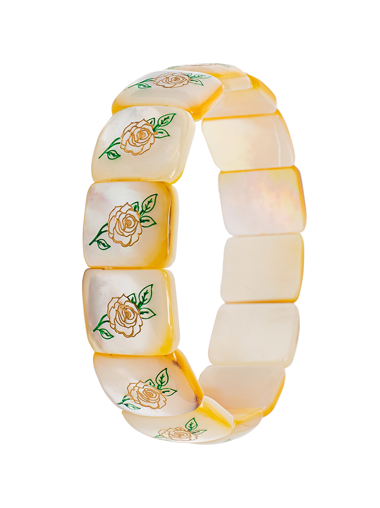 Mermaid - Lắc M33 - Ngọc Trai Vàng Bắc Úc - Bạc 950