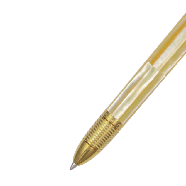  Champion Wave - Bút Bi Ngọc Trai Vàng Bắc Úc - Mạ Titanium Gold 