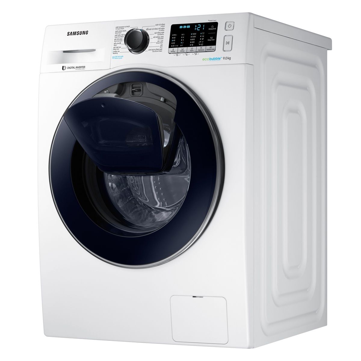 Máy giặt 9 Kg Samsung Addwash WW90K54E0UW/SV hơi nước