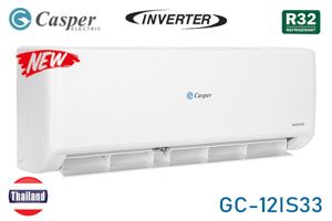 Điều hòa Casper Inverter 12000 BTU 1 chiều GC-12IS33 gas R-32