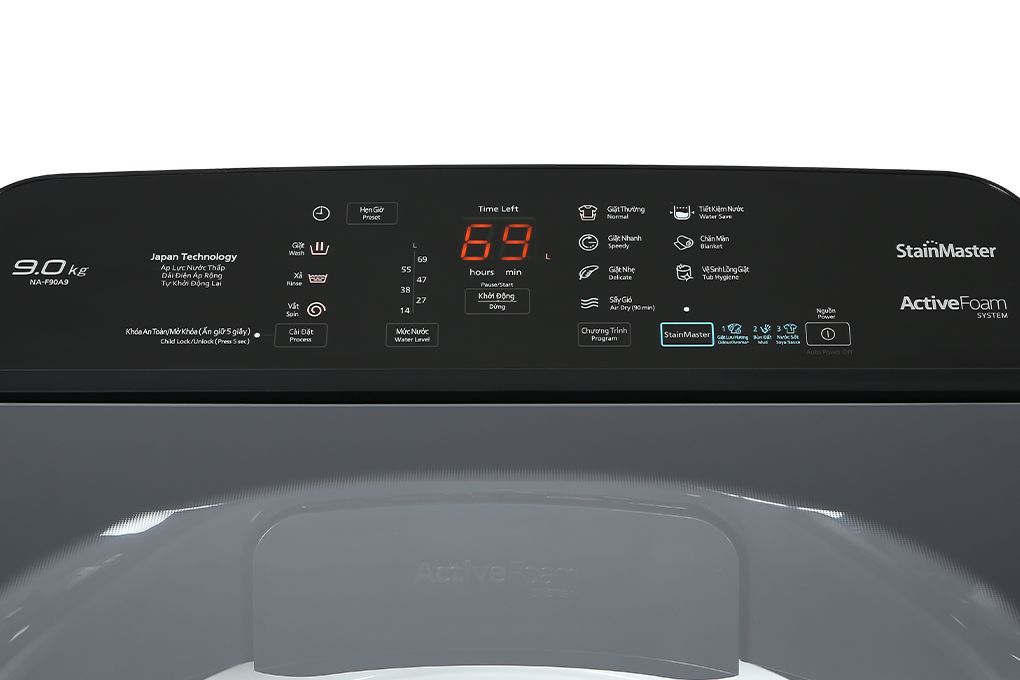 Máy giặt Panasonic 9 Kg NA-F90A9BRV