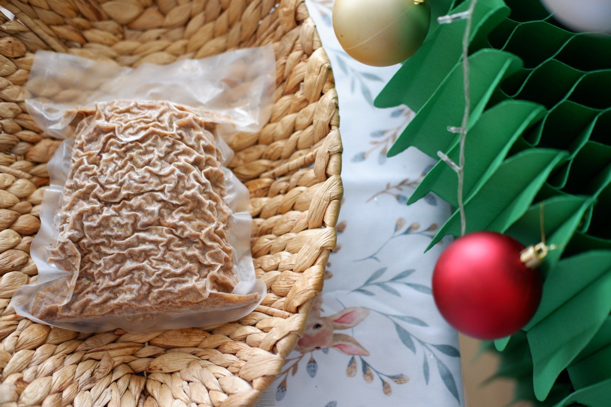  Chà bông nấm thuần chay (Vegan mushroom floss) 