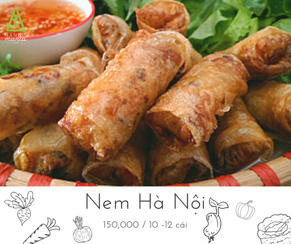  Nem Rán Thuần Chay (Vegan Fried Spring Rolls) 