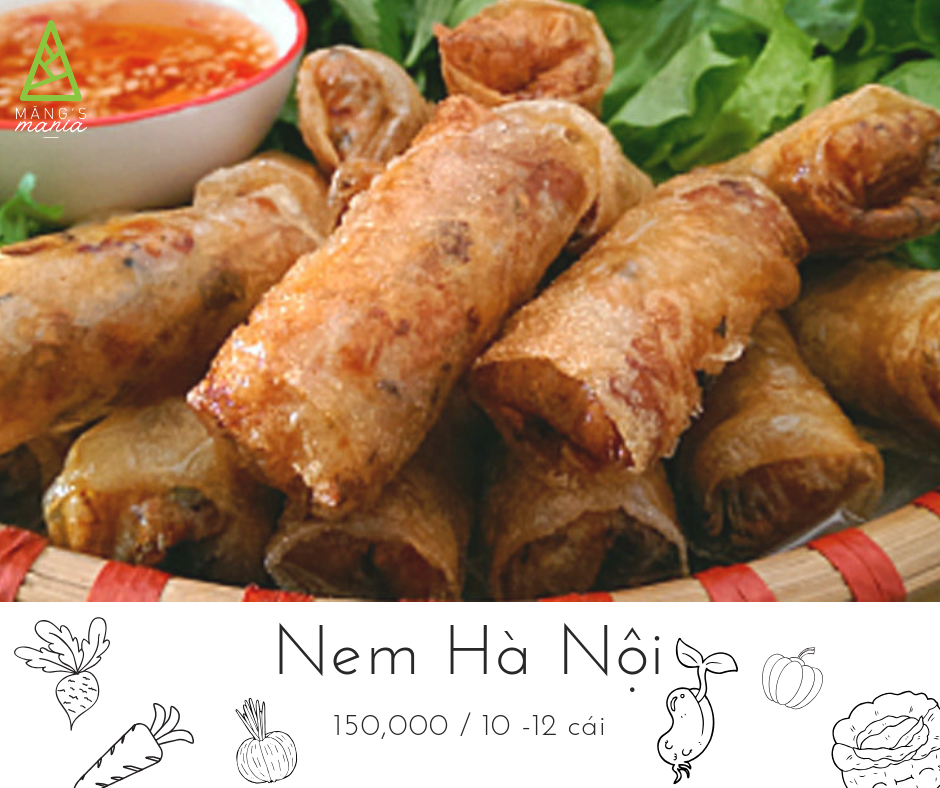 Nem Rán Thuần Chay (Vegan Fried Spring Rolls)