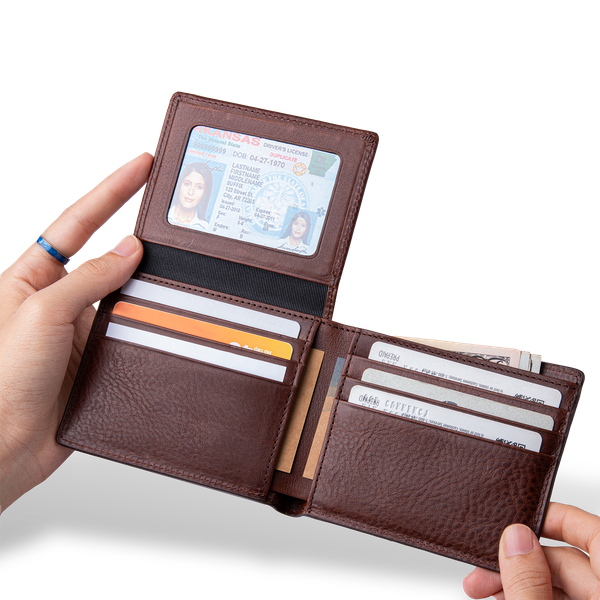  Ví gập ba - Trifold Wallet - Vachetta 