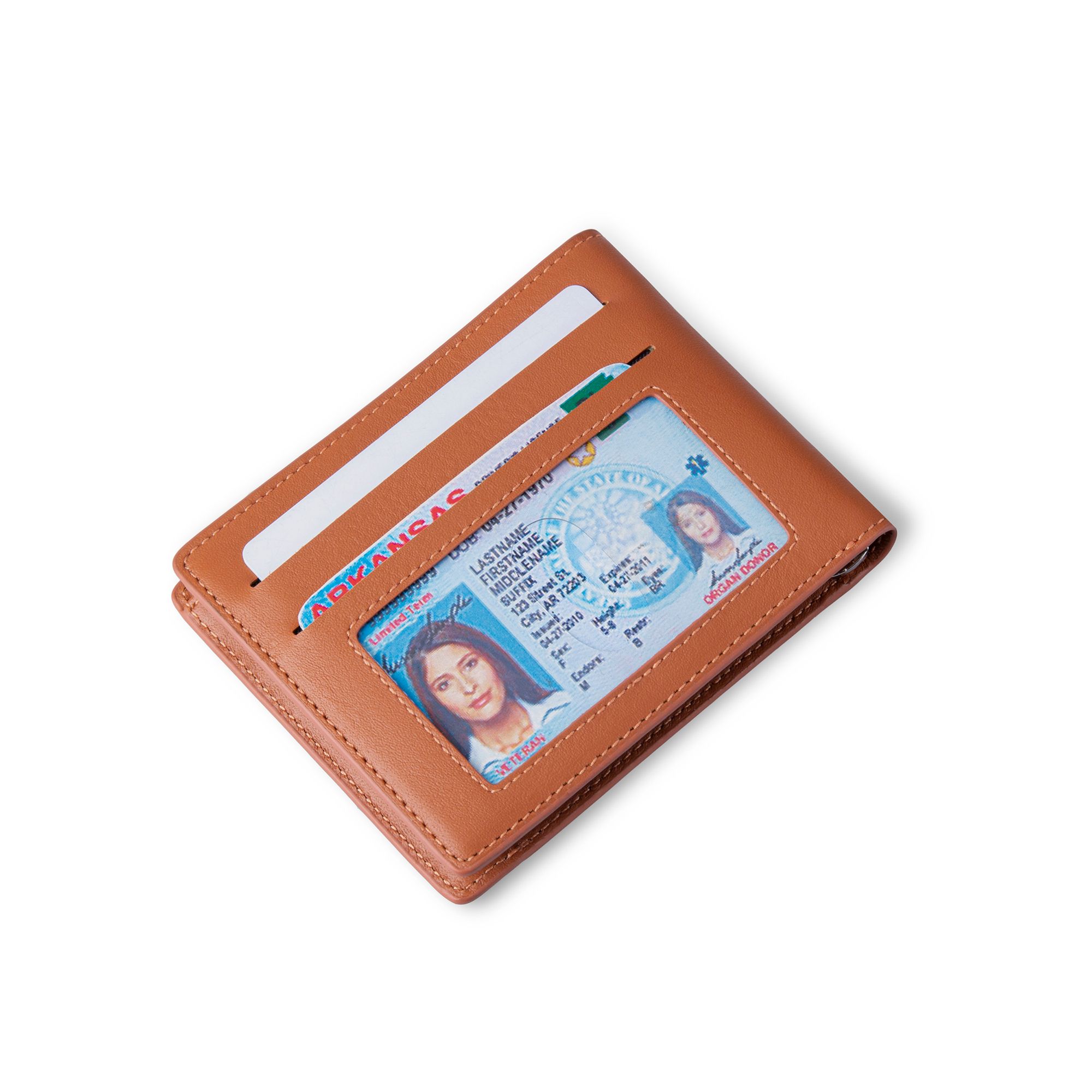 SELFMARK - Ví da bò có cây kẹp tiền