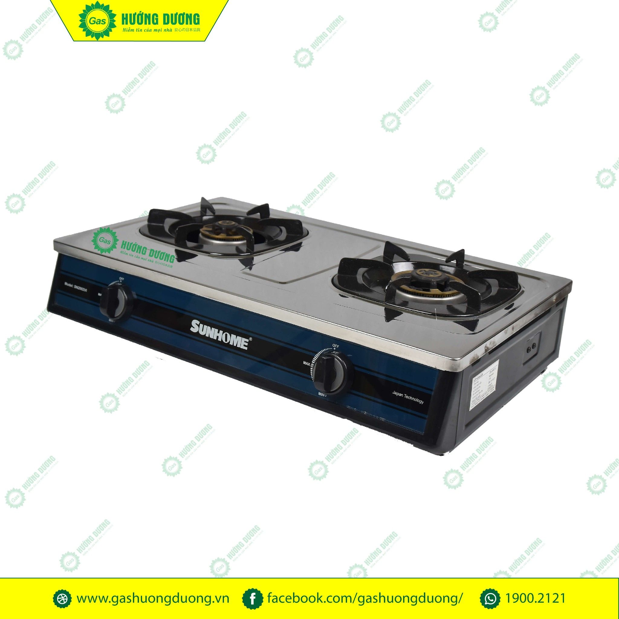 Bếp Gas Dương SunHome SN2002VI