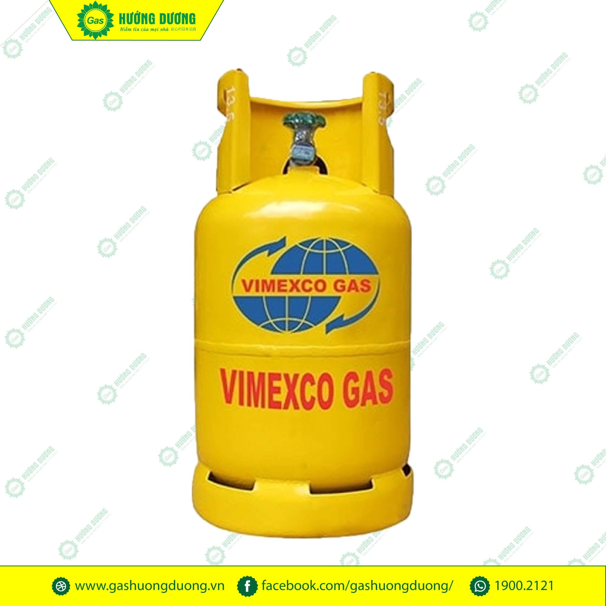 Bình Gas 12Kg Vỏ Vàng