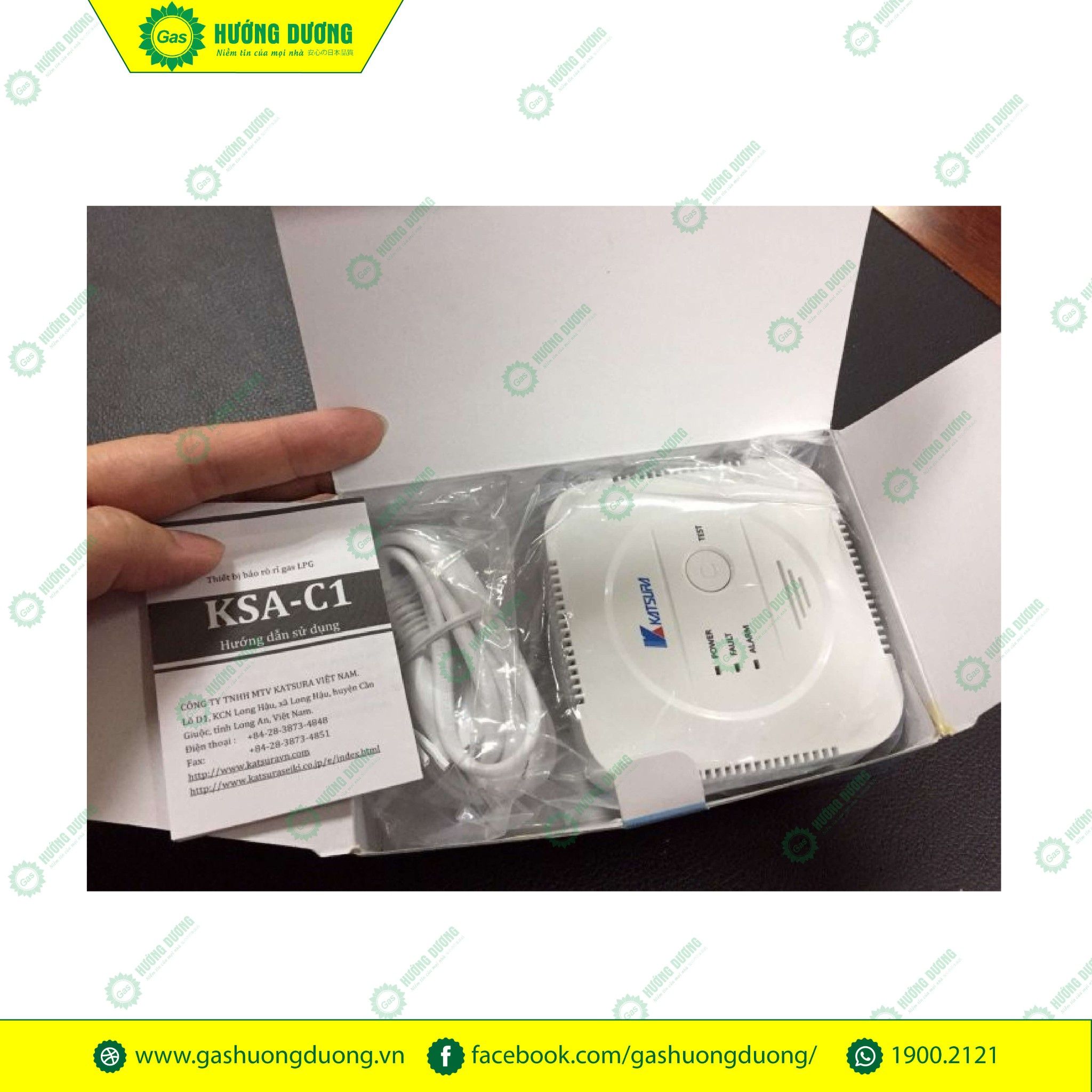 Máy Báo Rò Rỉ Khí Gas Katsura KSA-C1