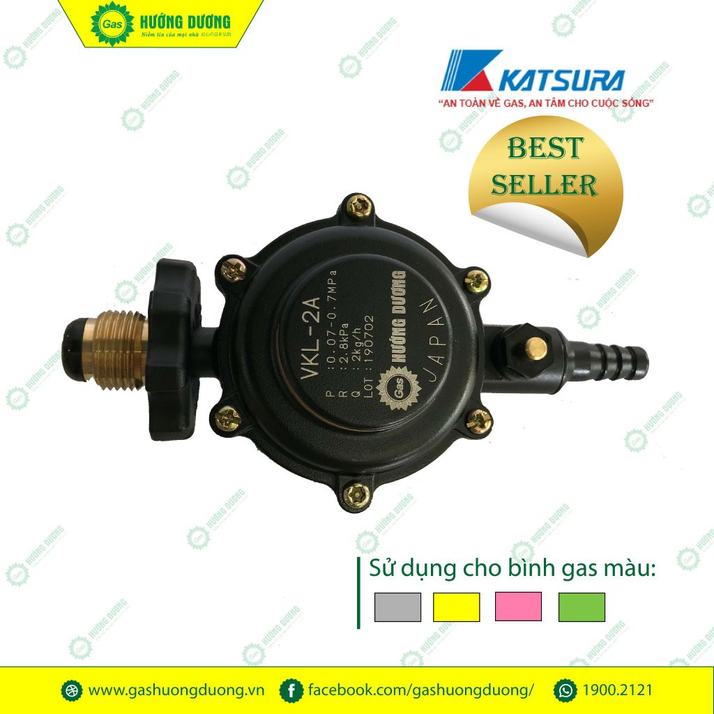 Van Điều Áp Katsura Nhật Bản VKL-2A