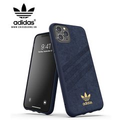 Ốp lưng Adidas iPhone 11 pro Max OR Moulded Case Ultrasuede FW19 Collegiate Royal