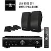 Dàn âm thanh nghe nhạc SP006279: Loa Bose 251, Ampli Denon PMA-800NE