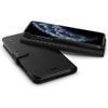 Ốp iPhone 11 Pro Max Spigen Wallet S Safiano Black