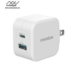 Sạc nhanh PD QC3.0 20W Innostyle Minigo Pro III Dual