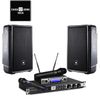 Dàn âm thanh karaoke SP006108: 2 Loa IRX112BT, Mixer KX180A, Micro VM300