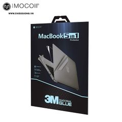 Bộ dán 5 trong 1 Macbook Pro 14 inches 2021 Mocoll 3M Diagonal Glue