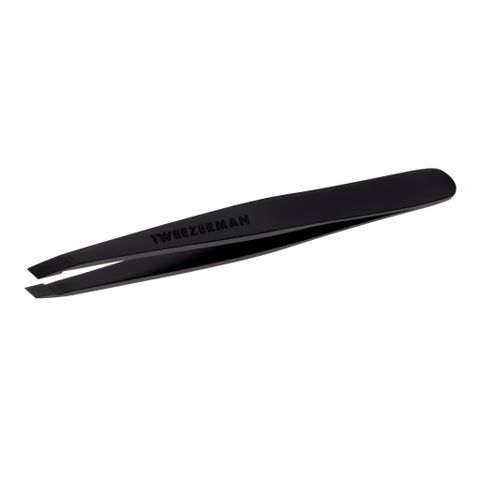 002. Nhíp nghiêng màu đen - BLACK MATTE SLANT TWEEZER (1256-MBKR-APAC)