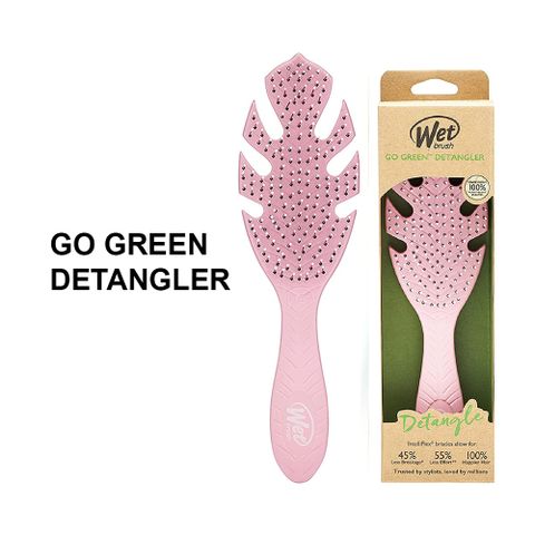 A0341. Lược chải tóc Wet Brush Go Green Detangler - PINK