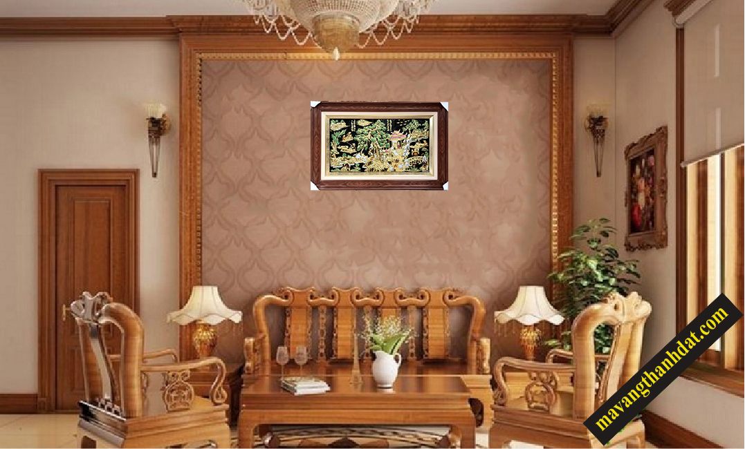 Phong cảnh đồng quê 80 x 120