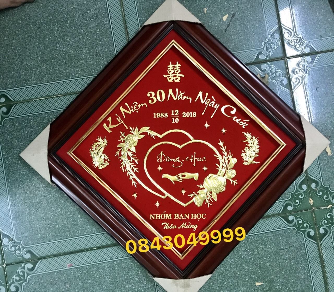 10 MẪU TRANH KỶ NIỆM NGÀY CƯỚI CAO CẤP