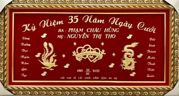  Kỷ niệm 35 năm ngày cưới – Đám cưới ngọc thạch 