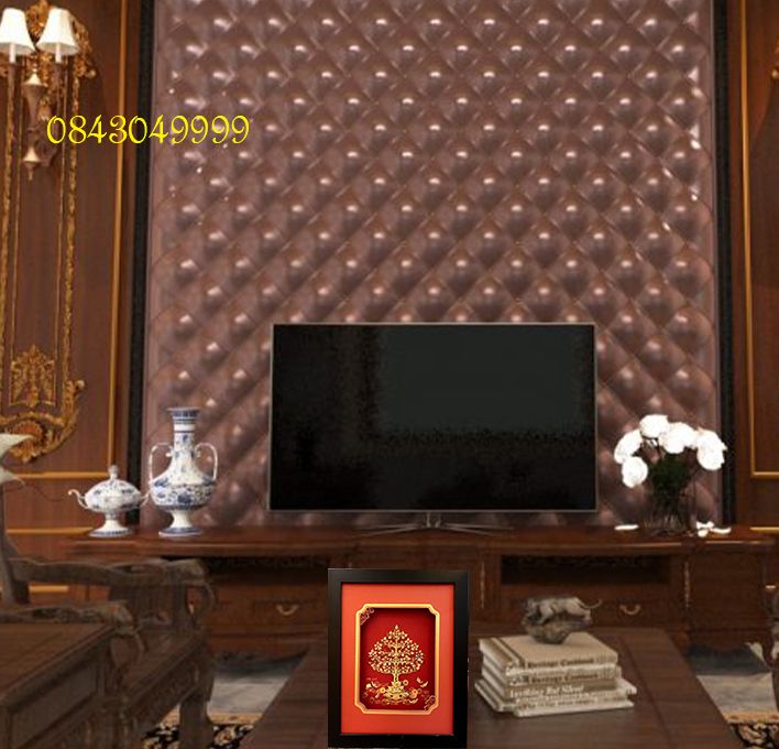 Tranh Cây Kim Tiền Mạ Vàng 24K