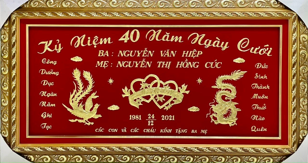  KỶ NIỆM 25 NĂM NGÀY CƯỚI - ĐÁM CƯỚI BẠC 